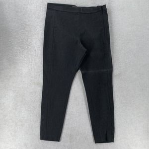 Banana Republic Dress Pants Womens 12 Ponte Ankle Gray High‎ Rise Skinny Trouser